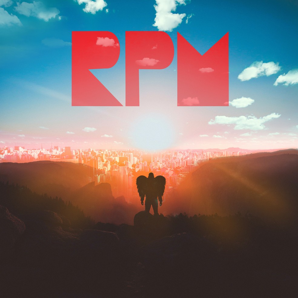 Capa do single 'O sol da liberdade', do grupo RPM — Foto: Divulgação