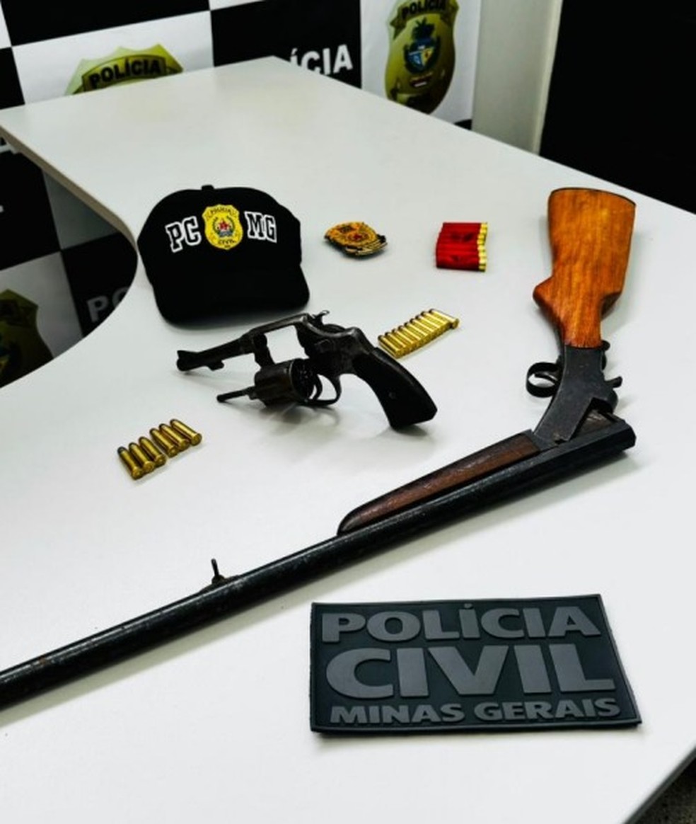 Material apreendido — Foto: Polícia Civil/Divulgação