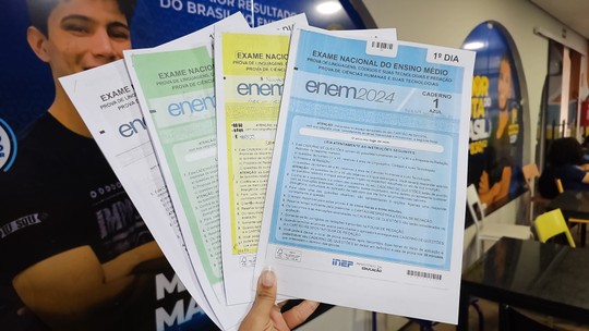 Após prorrogação, prazo de inscrições do Enem 2025 termina nesta sexta - Provas serão aplicadas nos dias 9 e 16 de novembro. Quem não tem isenção deve pagar taxa de R$ 85 via boleto, cartão de crédito ou PIX até 11 de junho.