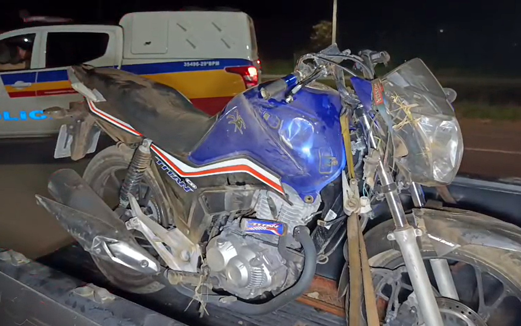 Jovem de 18 anos morre após bater motocicleta contra poste em Campestre, MG