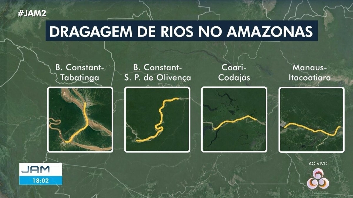 Governo Federal assina editais para iniciar dragagem dos rios Amazonas e Solimões