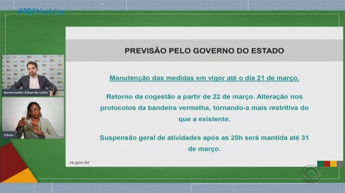 SERGS alerta – Bandeira Preta é consequência de liberação