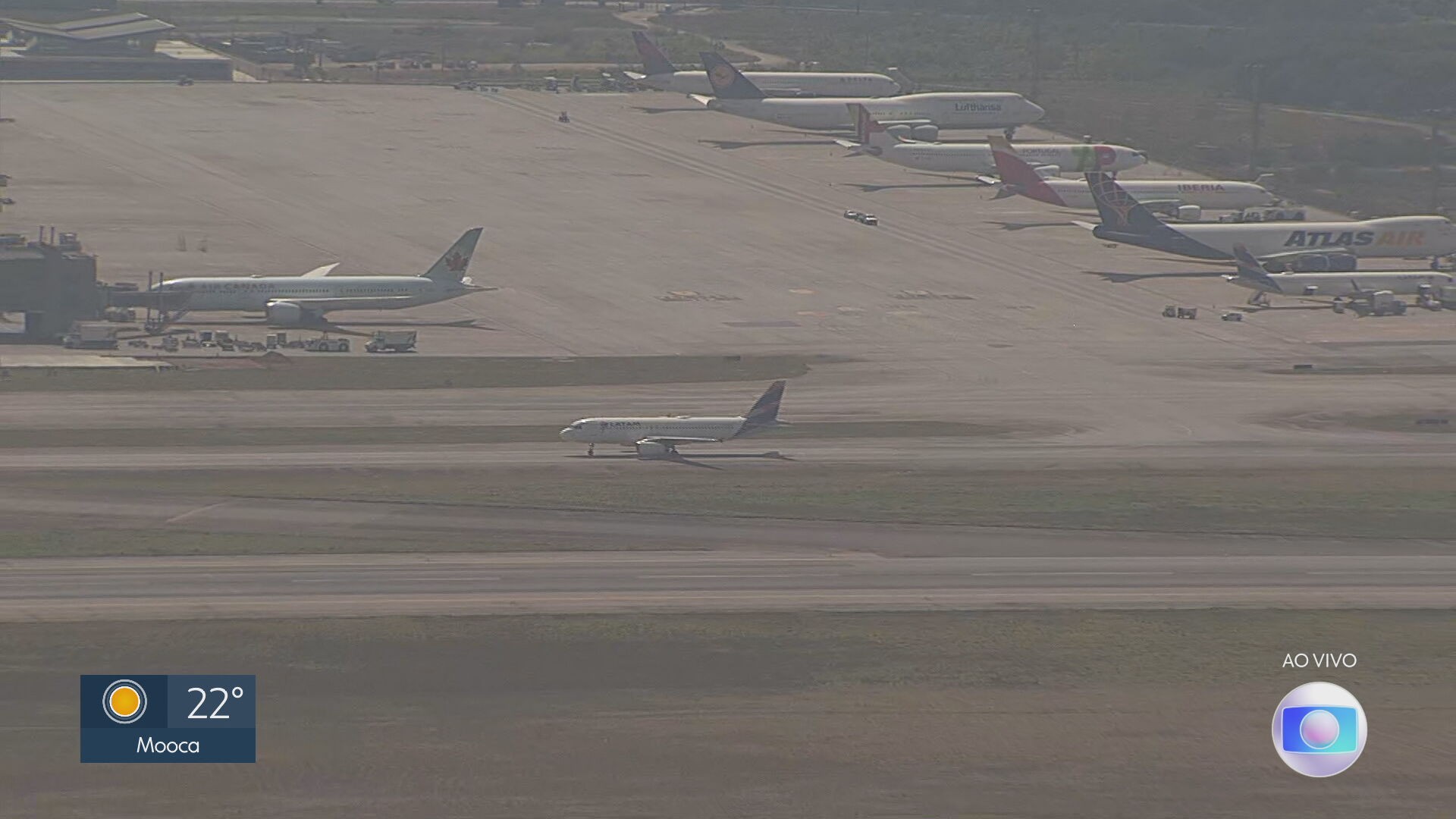 Voos são cancelados no Aeroporto Internacional de SP após problema com sinal do sistema de GPS