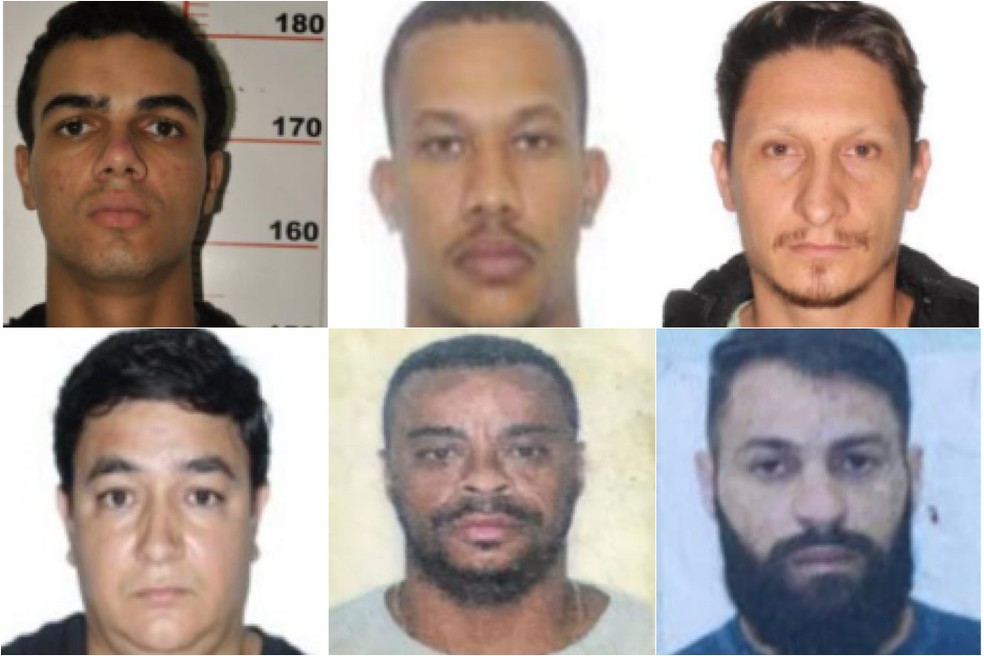 Matheus Fernandes, Airton Magalhães, Rafael Ferreira, Jonhathan Camilo, Luiz Gustavo e Ericson Lopes — Foto: Reprodução