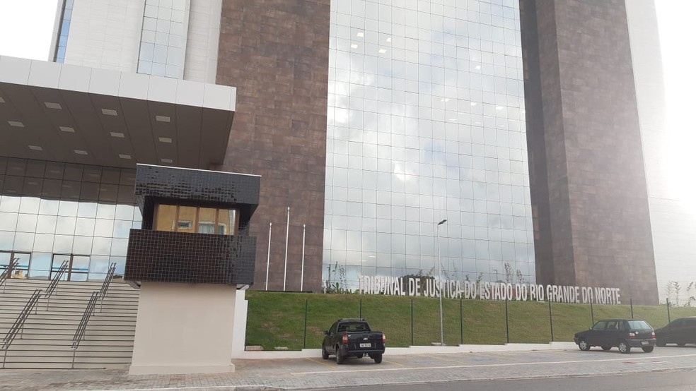 Prédio fachada sede do Tribunal de Justiça do Rio Grande do Norte RN TJRN — Foto: Sérgio Henrique Santos/Inter TV Cabugi