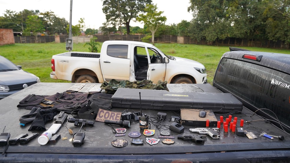 Operação Baron 79 — Foto: Polícia Civil
