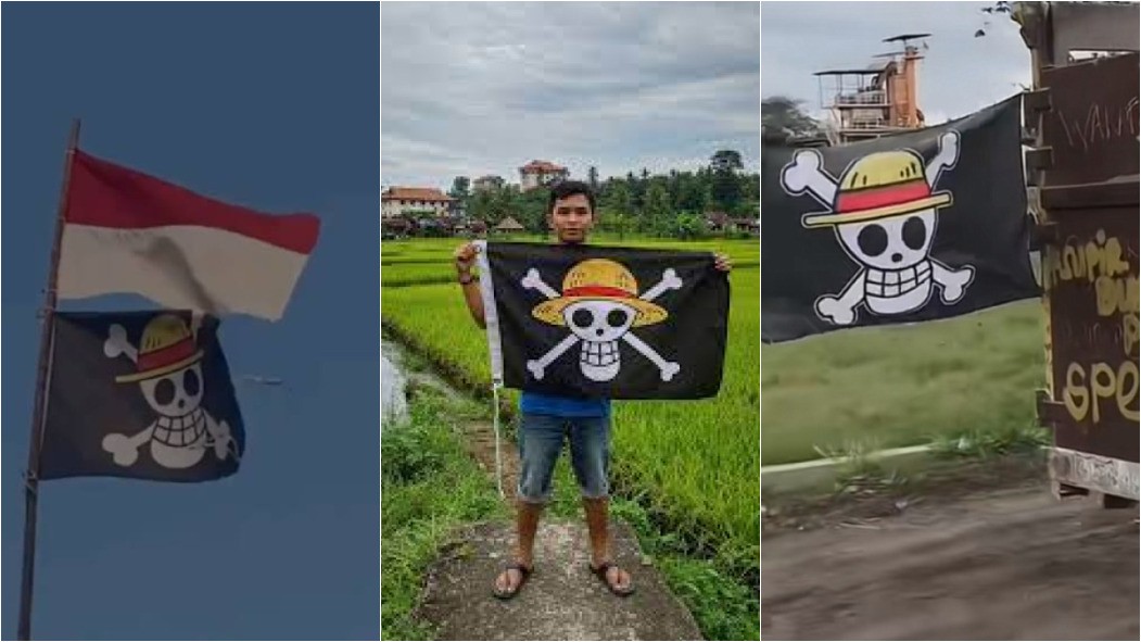 Caveira do mangá 'One Piece' vira símbolo de rebeldia na Indonésia; entenda