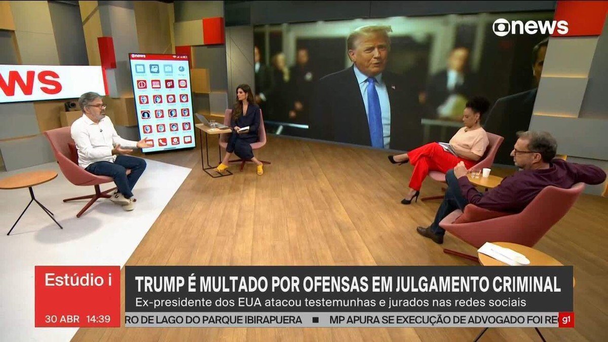 Donald Trump volta a ser multado, e juiz diz que ele será preso se desobedecer ordem de silêncio; horas depois, Trump faz novo post