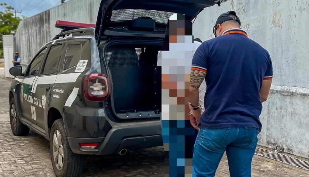Um homem de 47 anos, foi preso na manhã dessa segunda-feira (18), acusado de tentativa de feminicídio contra a própria filha de 18 anos em São Luís — Foto: Divulgação/Polícia Civil do Maranhão