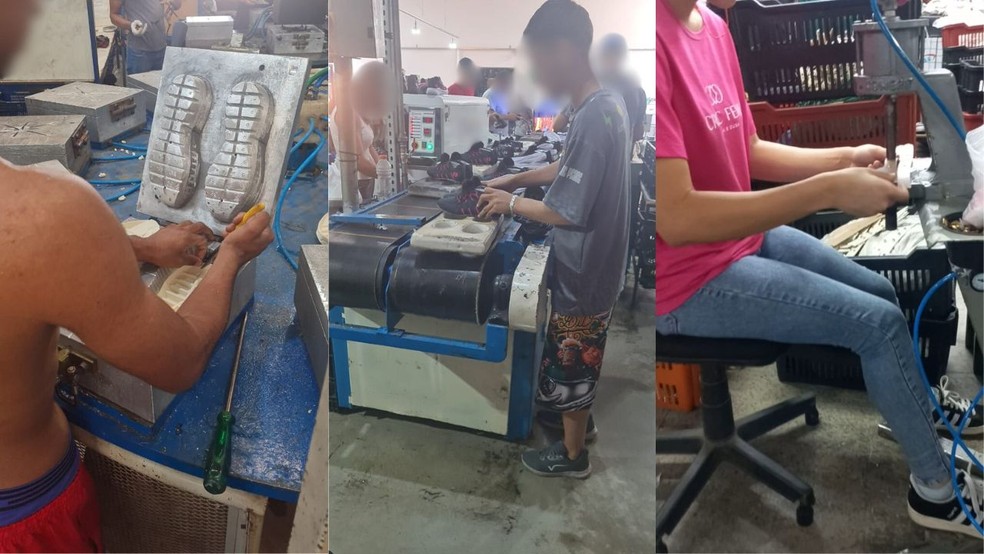 Adolescentes abandonaram escola para jornadas exaustivas em fábricas de  calçados