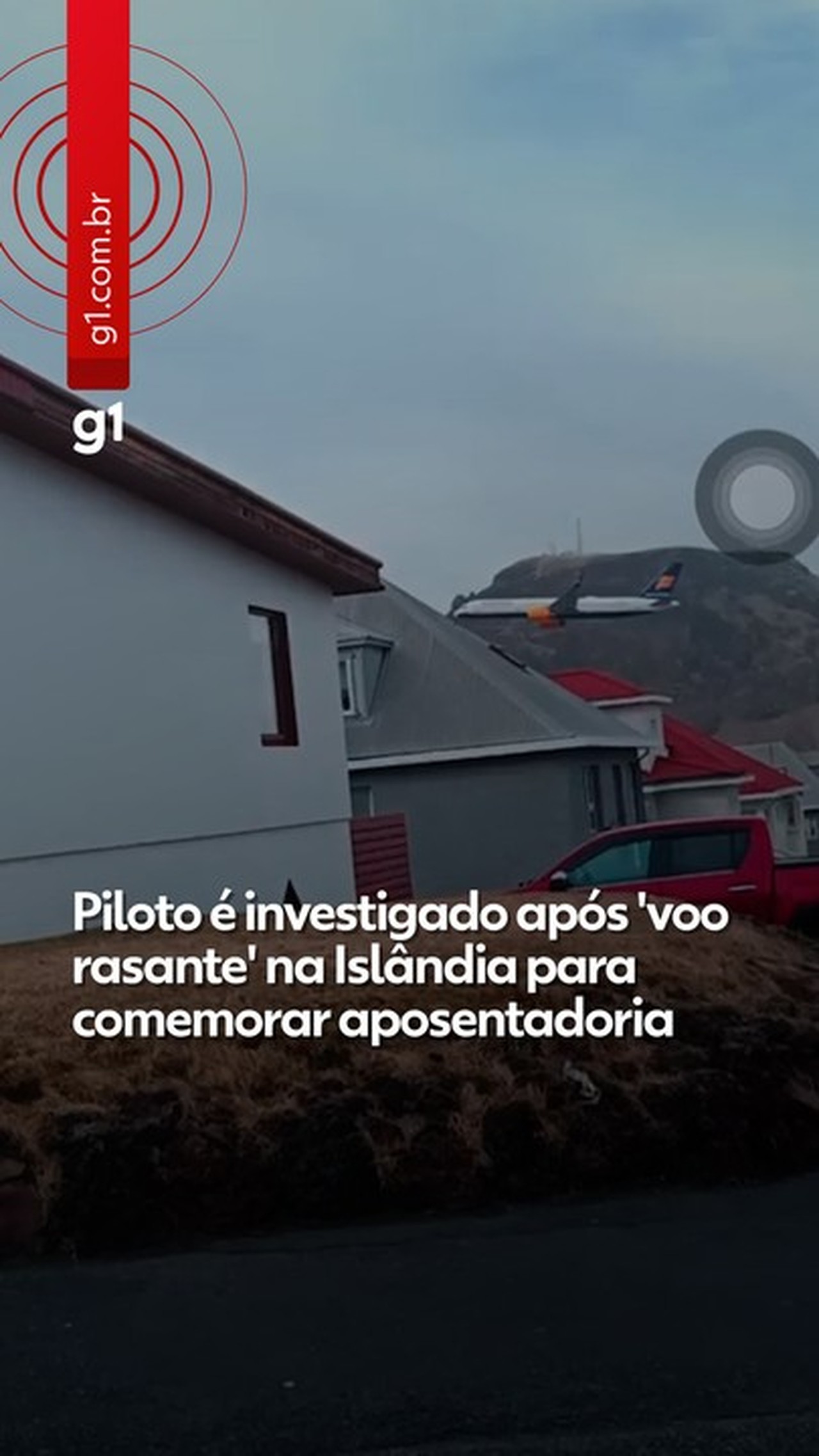 VÍDEO: como 'voo rasante' de piloto para celebrar aposentadoria causou pânico e virou investigação