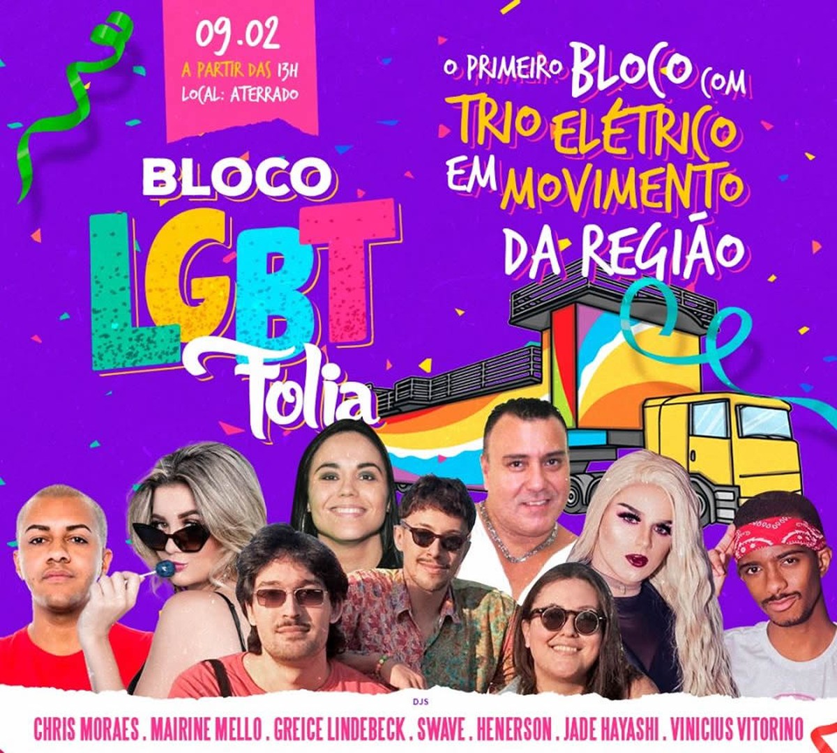 Bloco Lgbt Folia Celebra Carnaval Com Diversidade Em Volta Redonda Sul Do Rio E Costa Verde G1