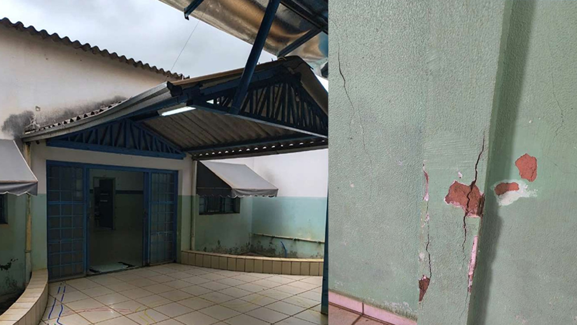 Laudo aponta rachaduras, problemas de acessibilidade e falta de vistoria dos bombeiros em escola infantil de Rio Preto