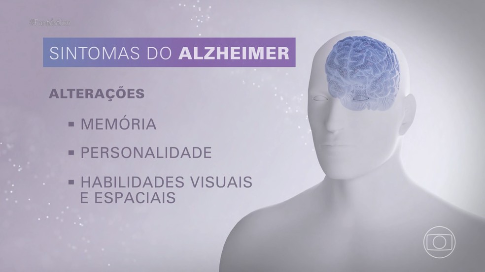 Sintomas do Alzheimer — Foto: Reprodução/TV Globo