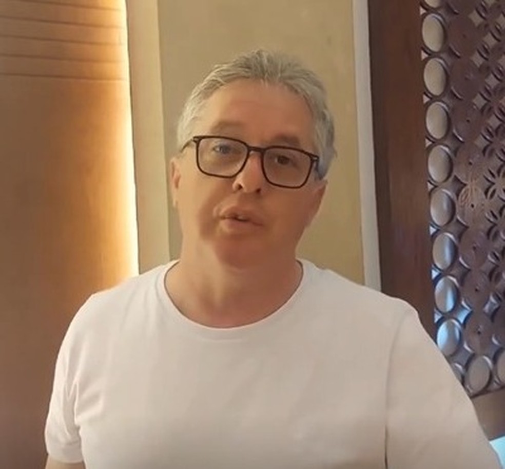 Tiago Zilli, deputado de Santa Catarina, relata situação no Marrocos após terremoto — Foto: Reprodução/Redes Sociais