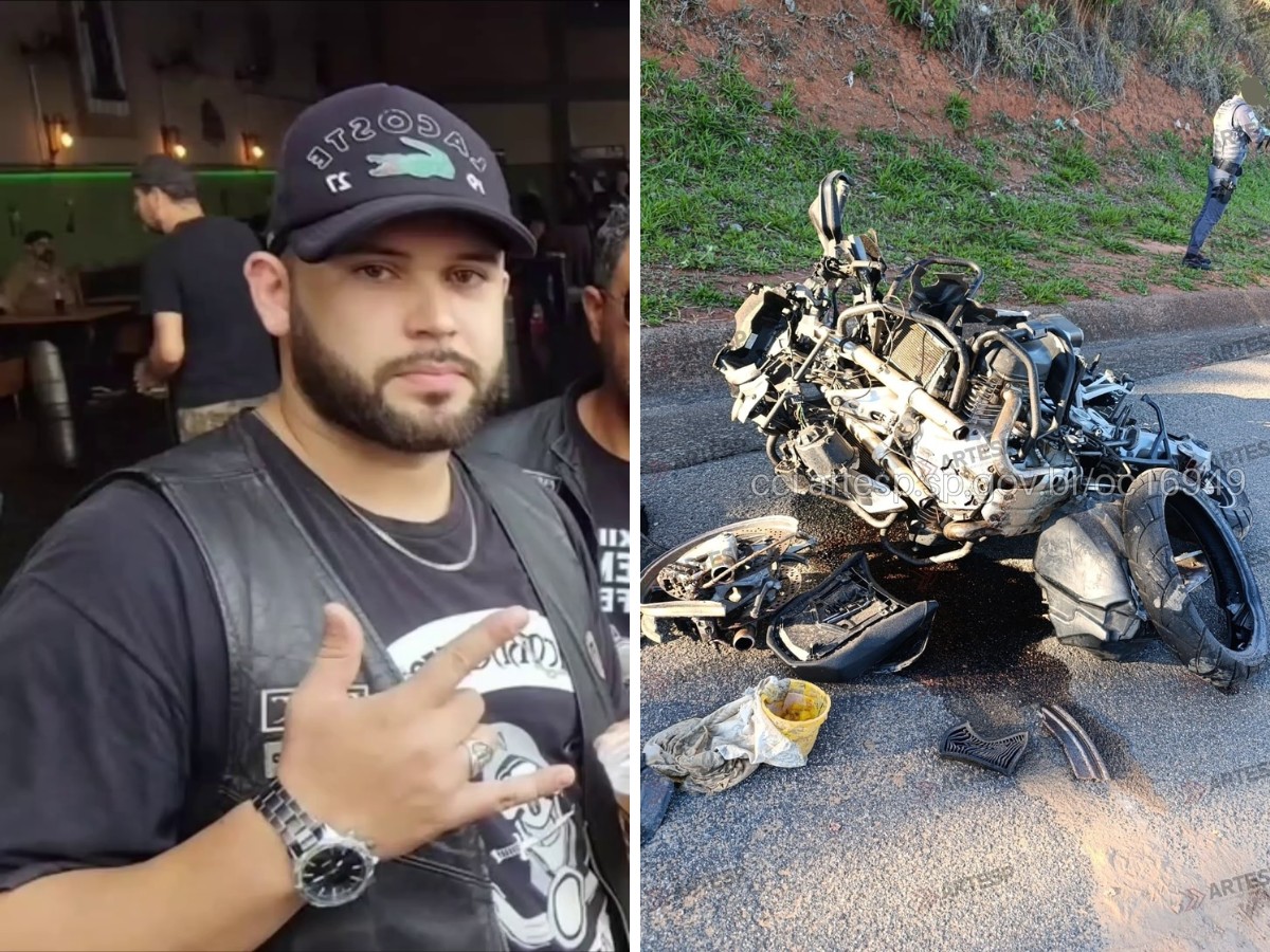 Motoclubes homenageiam motociclista morto após colisão com caminhão em rodovia de Campinas