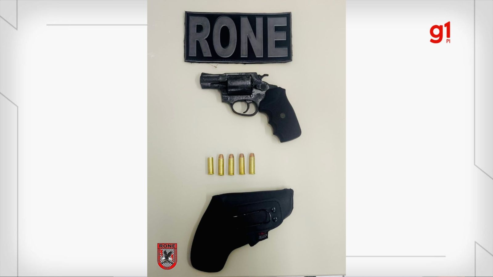 Homem ameaça companheira com revólver, mulher tenta tomar arma e ele acaba baleado no PI