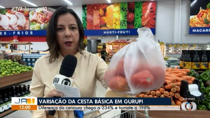 Itens da cesta básica podem variar mais de 200% em Gurupi; confira