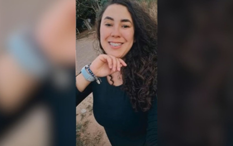 Brenda Gonçalves de Lima, de 28 anos, morreu após levar um choque ao encostar em um carro que estava em uma festa de som automotivo, em Cristalina — Foto: Reprodução/TV Anhanguera