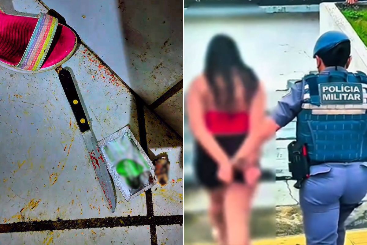 Mulher mata companheiro com faca de cozinha após ser agredida no interior de SP; VÍDEO