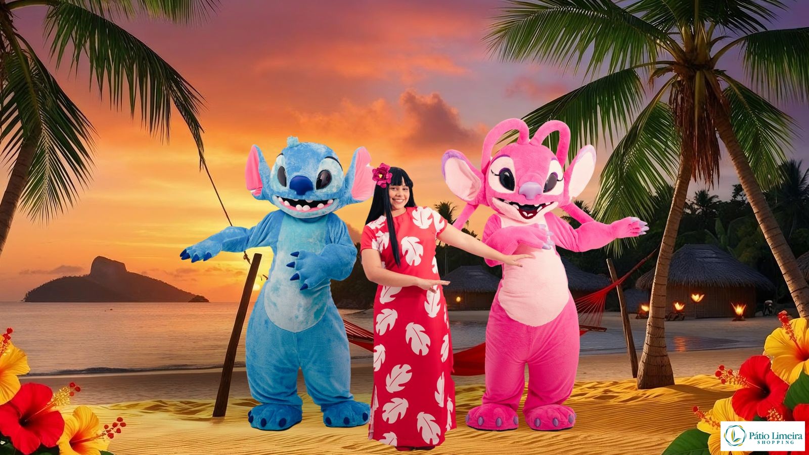 Teatro sobre Lilo & Stitch é atração deste domingo no Pátio Limeira Shopping
