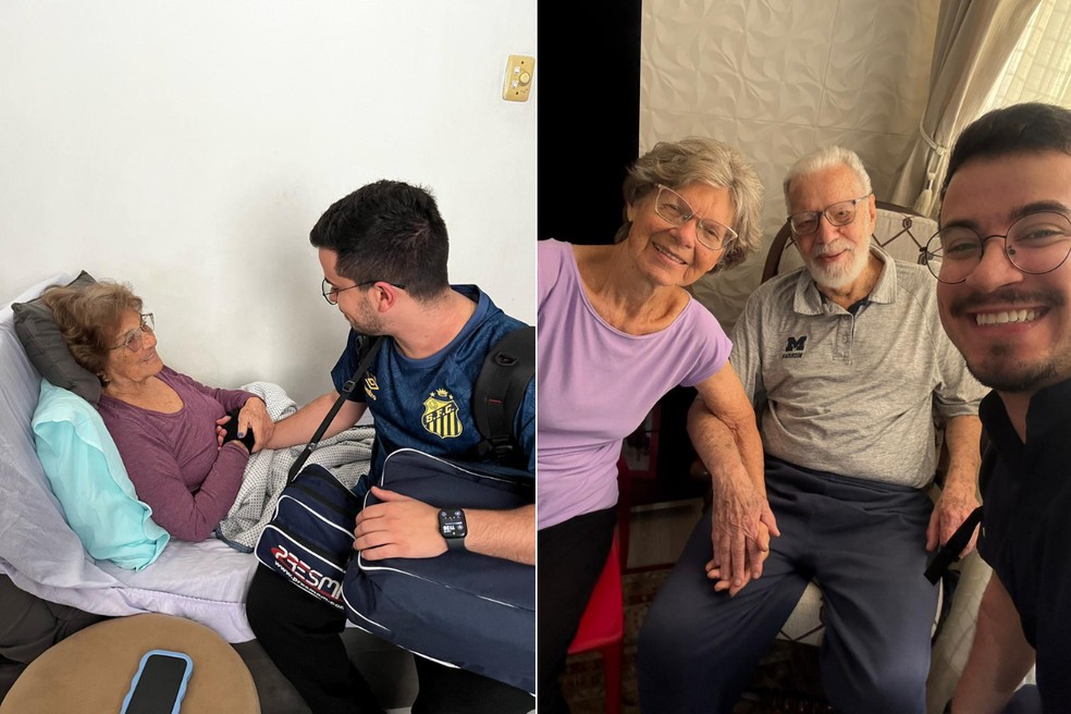 Exercícios físicos ajudam na depressão e autoestima de idosos — Foto: Arquivo pessoal