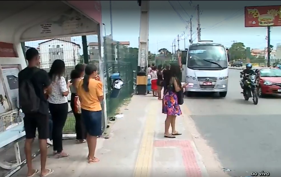 Grande São Luís continua sem ônibus na tarde desta terça-feira; Sindicato dos Rodoviários e SSP-MA discutem insegurança nos coletivos — Foto: Reprodução/TV Mirante