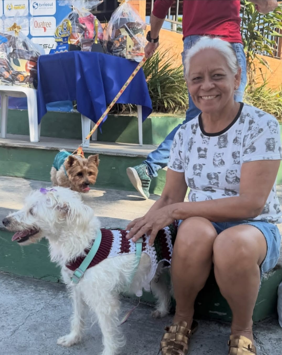 'Caminhada do Amicão' reúne famílias e pets pela primeira vez em Pinheiral; veja fotos — Foto: Divulgação/TV Rio Sul