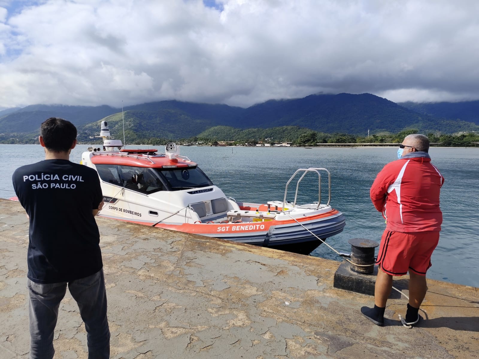 Fotografia, impressões digitais e DNA: como será a identificação de corpo encontrado durante buscas por desaparecido em Ilhabela