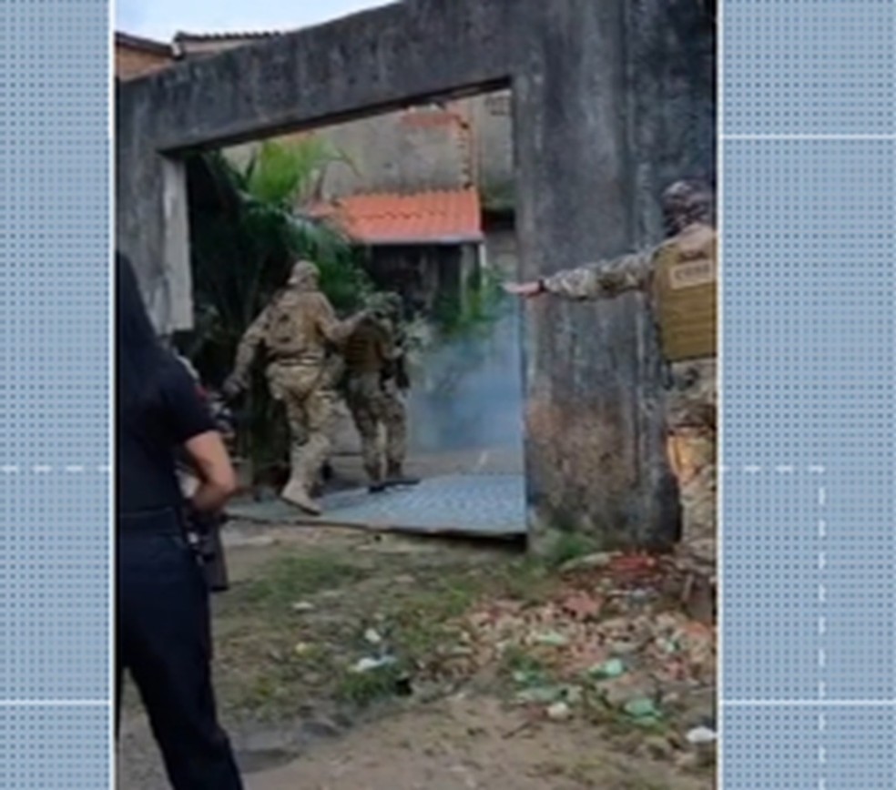 Operação Cerco Fechado prende suspeitos em Maceió e Rio Largo — Foto: Reprodução/TV Asa Branca Alagoas