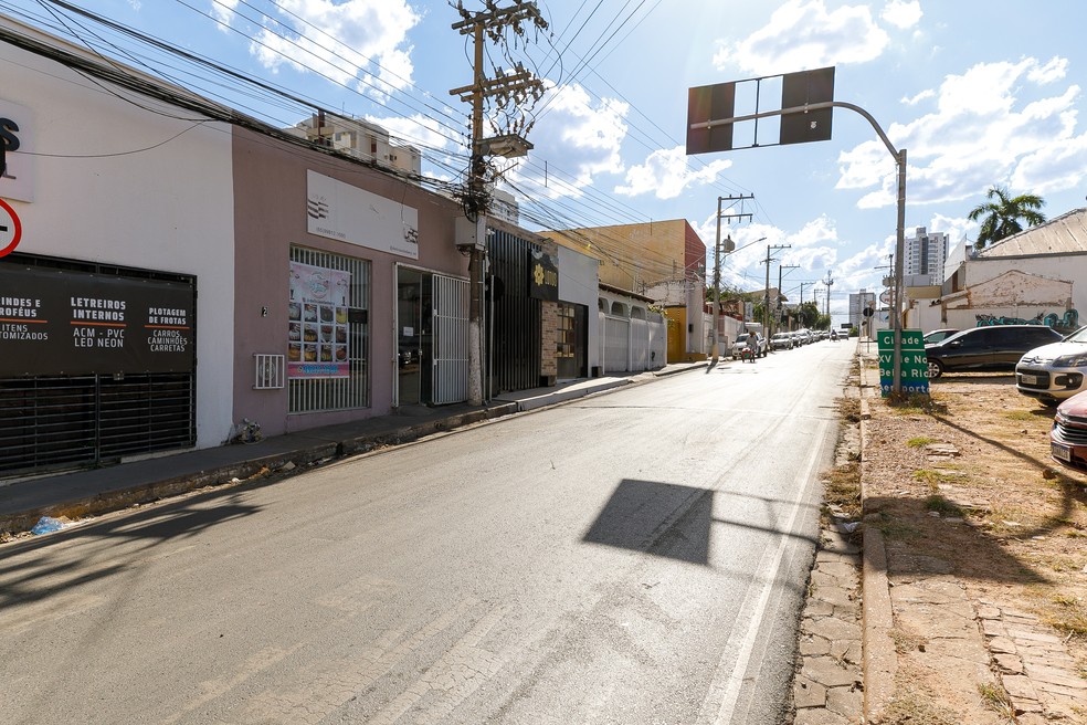Rua Thogo Pereira sera totalmente interditada para obras da prefeitura — Foto: Prefeitura de Cuiabá