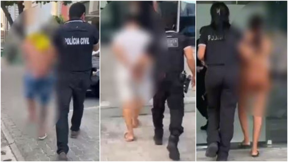 Operação da Polícia Civil bloqueia R$ 13 milhões e prende 12 criminosos no Ceará. — Foto: Polícia Civil/ Divulgação