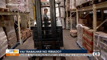 Dependendo das regras da categoria, trabalhador pode ter direito a folga ou remuneração