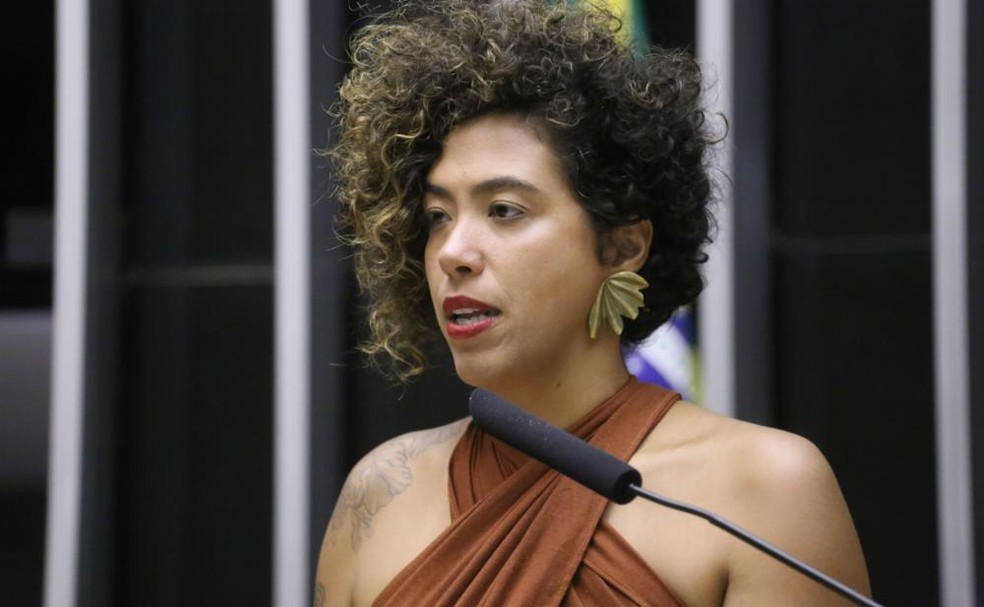 A deputada federal e líder da federação PSOL-Rede na Câmara dos Deputados, Talíria Petrone (PSOL-RJ). — Foto: Kayo Magalhães/Câmara dos Deputados