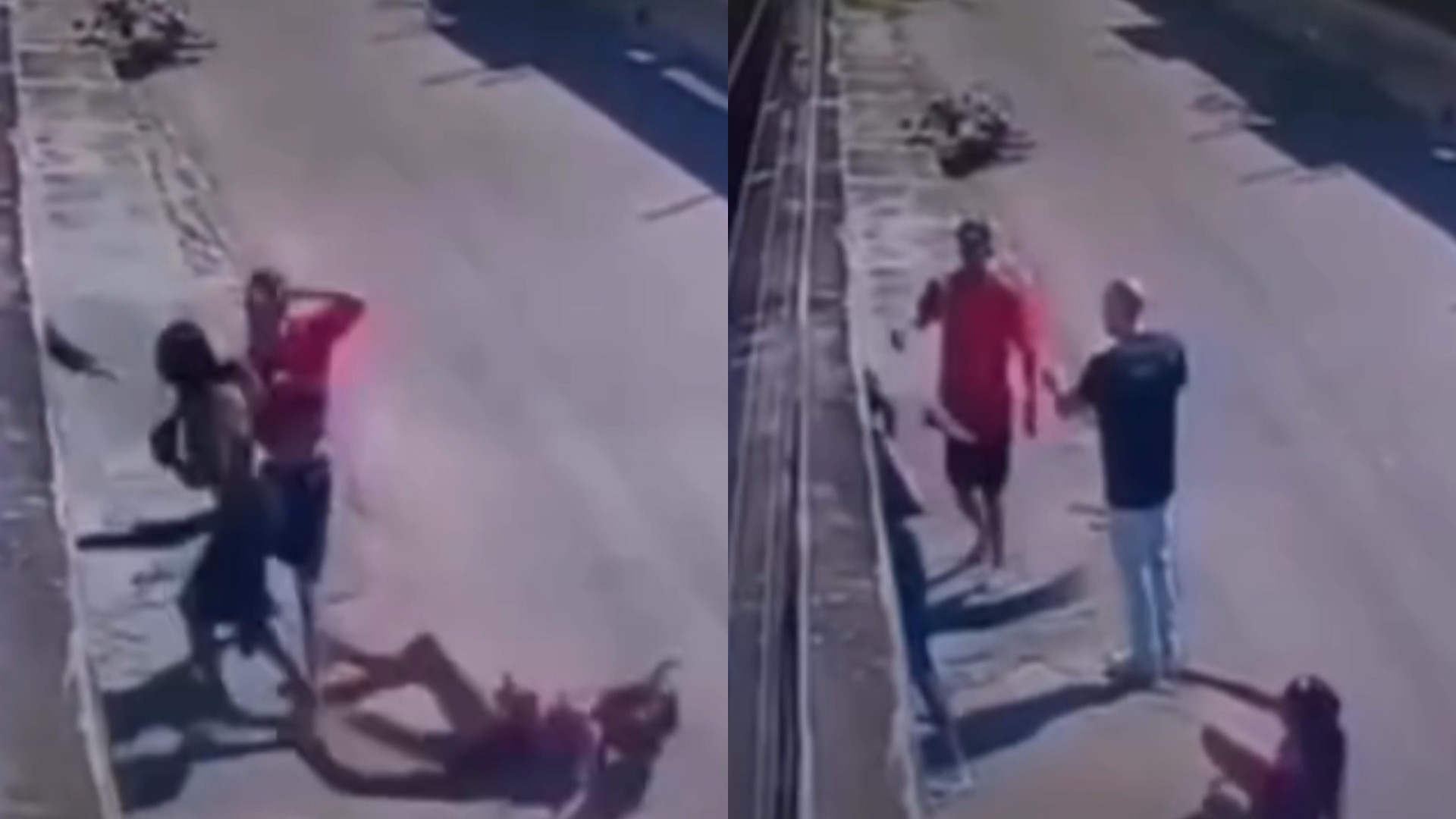 Mulher é agredida pelo ex-companheiro em pátio de delegacia ao tentar fazer denúncia em Rosário