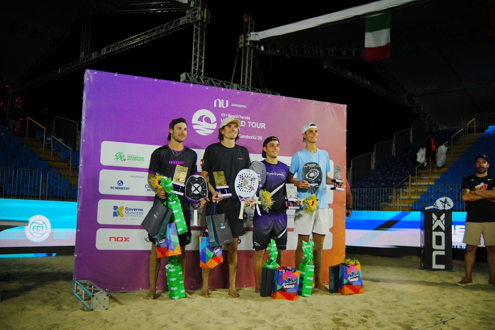 Evento de beach tennis movimenta BC e reforça turismo esportivo em SC