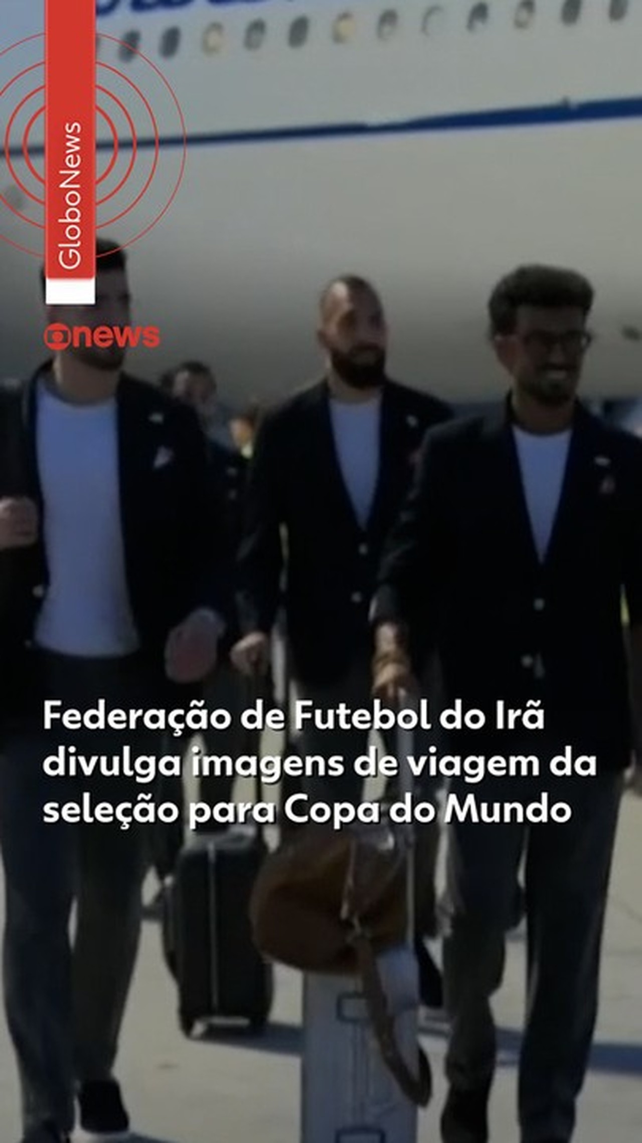 VÍDEO: Irã divulga imagens de viagem da seleção para a Copa do Mundo
