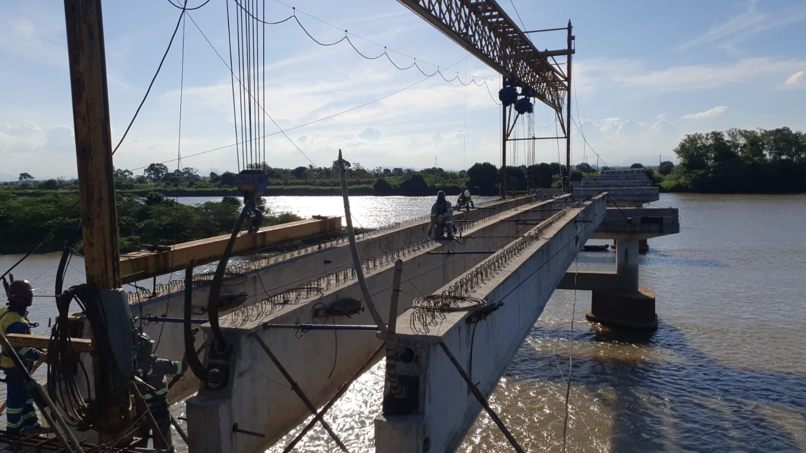 Ponte da Integração será liberada ao tráfego na nesta semana