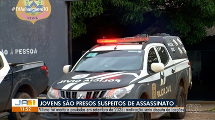 Polícia Civil prende dois jovens suspeitos de assassinato, em Palmas