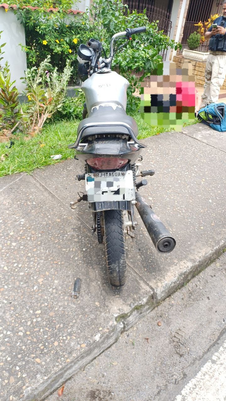 Jovem é preso com moto furtada na Via Dutra, em Barra Mansa