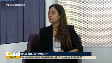Ginecolista responde dúvidas dos telespectadores sobre infertilidade