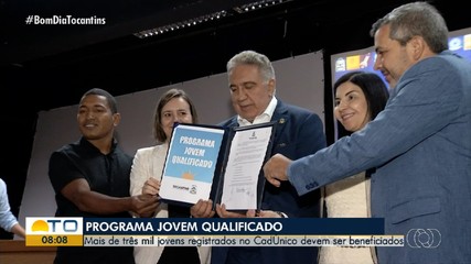 Governo do Tocantins lança novo programa 'Jovem Qualificado' com bolsas de R$ 1.200