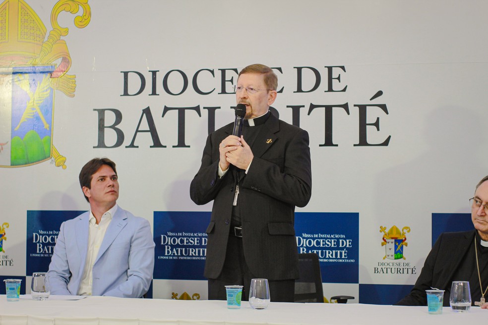 Conheça bispo eleito para Diocese de Baturité. — Foto: Divulgação/Arquidiocese de Fortaleza