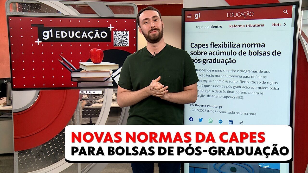 Capes flexibiliza norma sobre acúmulo de bolsas de pós-graduação | G1