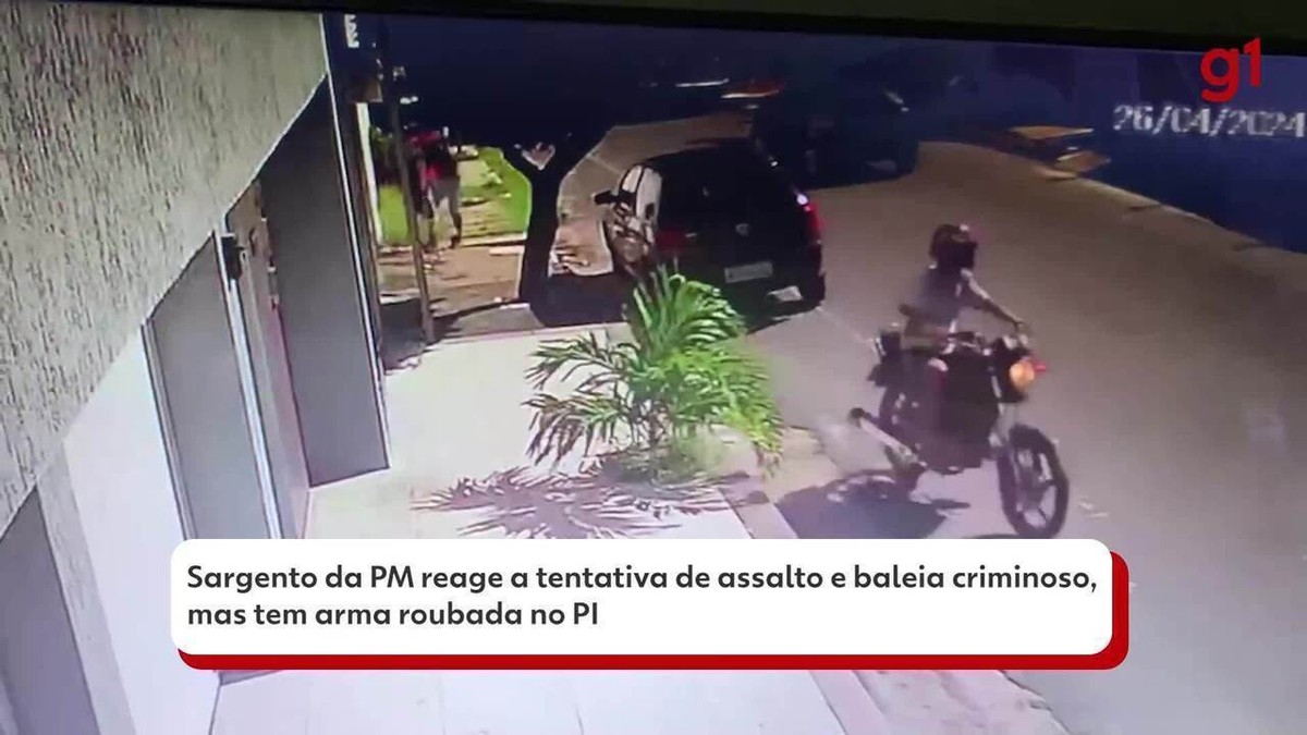 Vídeo Sargento Da Pm Reage A Assalto E Atira Em Criminoso Mas Tem