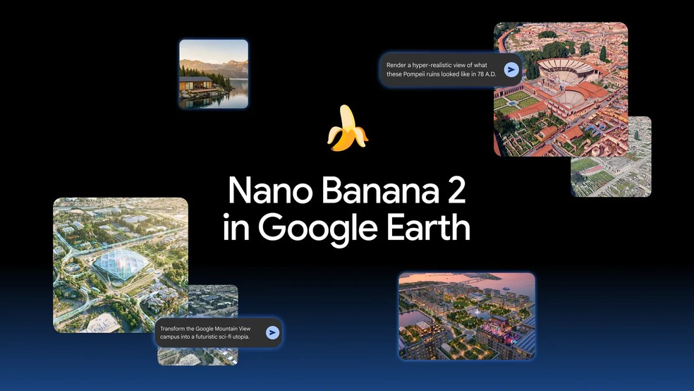 Google anunciou IA no Google Earth. — Foto: Divulgação/Google