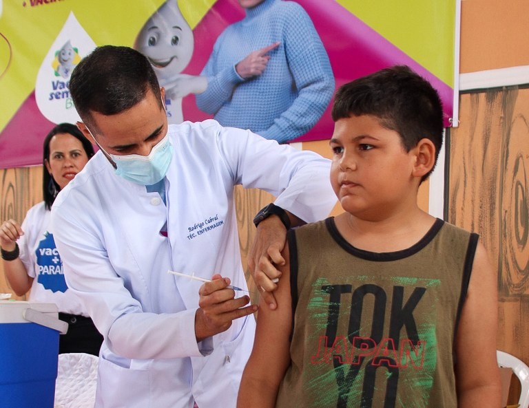 Paraíba aplica mais de 51 mil doses no Dia D de Multivacinação com foco contra sarampo e HPV