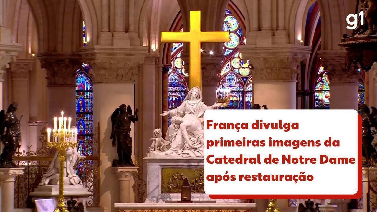 Catedral de Notre-Dame de Paris reabre ao público neste sábado após 5 anos fechada; veja curiosidades e como visitá-la