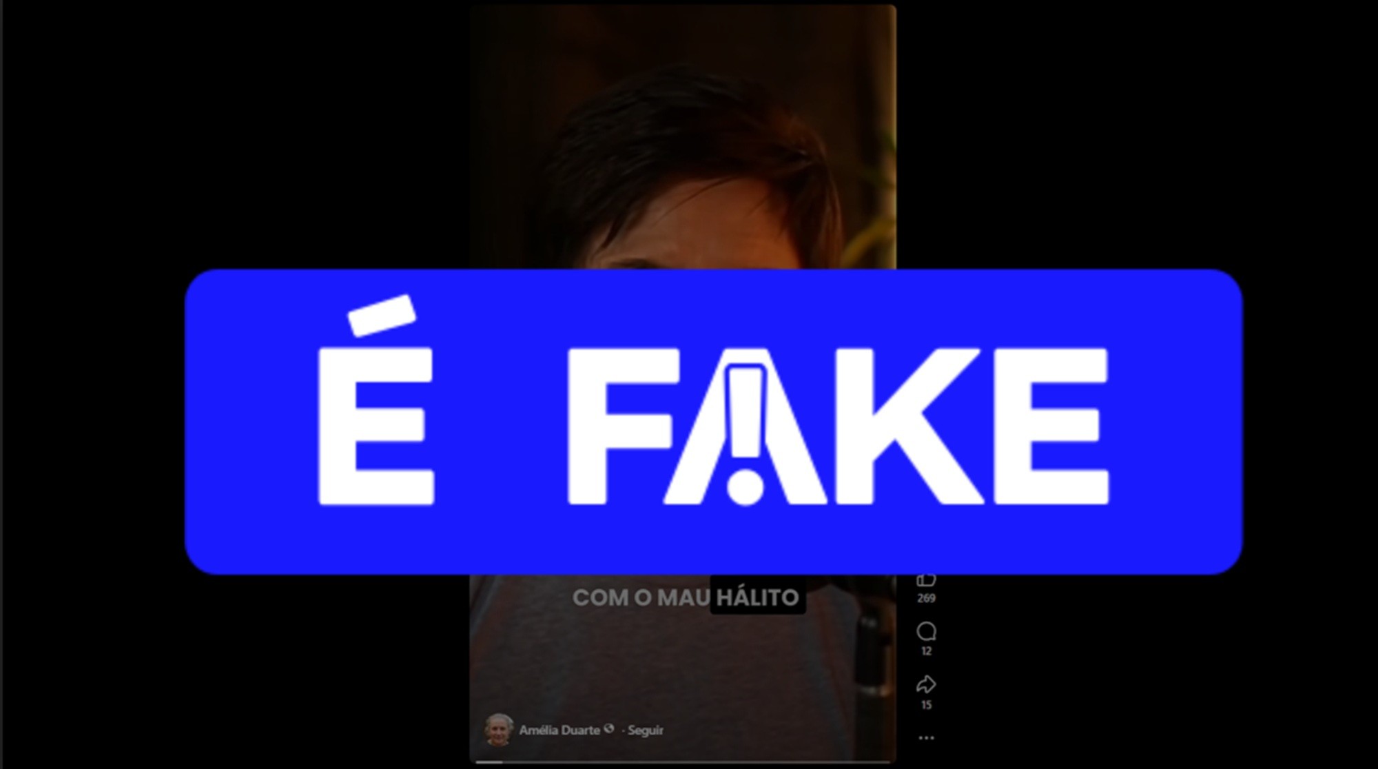 É #FAKE vídeo de Xororó recomendando 'truque do hortelã' para curar mau hálito; vídeo foi manipulado com IA