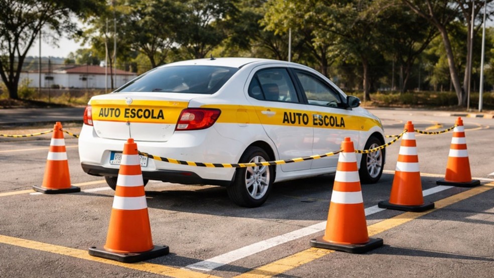 A prova terá pelo menos cinco minutos, além de até três minutos para o estacionamento — Foto: Reprodução
